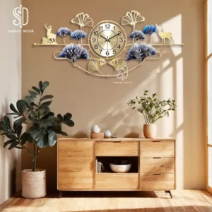 Decorative Metal Wall Art Clock 14